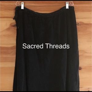 Sacred Threads Soft Corduroy Skirt